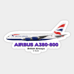 Airbus A380-800 - British Airways Sticker